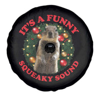 Funny Christmas Vacation Squirrel Movie Spare Tire Cover It Is A Funny Squeaky Sound Xmas Wreath - Wonder Print Shop
