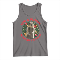 Funny Christmas Vacation Squirrel Movie Tank Top It Is A Funny Squeaky Sound Xmas Wreath - Wonder Print Shop