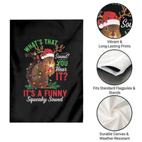 Funny Christmas Vacation Squirrel Movie Garden Flag Whats That Sound You Hear It It Is A Funny Squeaky Sound - Wonder Print Shop