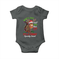 Funny Christmas Vacation Squirrel Movie Baby Onesie Whats That Sound You Hear It It Is A Funny Squeaky Sound - Wonder Print Shop