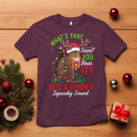 Funny Christmas Vacation Squirrel Movie T Shirt Whats That Sound You Hear It It Is A Funny Squeaky Sound - Wonder Print Shop