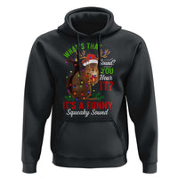 Funny Christmas Vacation Squirrel Movie Hoodie Whats That Sound You Hear It It Is A Funny Squeaky Sound - Wonder Print Shop