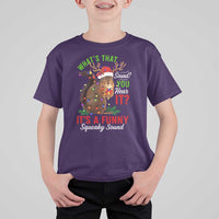 Funny Christmas Vacation Squirrel Movie T Shirt For Kid Whats That Sound You Hear It It Is A Funny Squeaky Sound - Wonder Print Shop