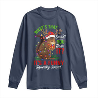 Funny Christmas Vacation Squirrel Movie Long Sleeve Shirt Whats That Sound You Hear It It Is A Funny Squeaky Sound - Wonder Print Shop
