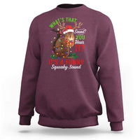 Funny Christmas Vacation Squirrel Movie Sweatshirt Whats That Sound You Hear It It Is A Funny Squeaky Sound - Wonder Print Shop