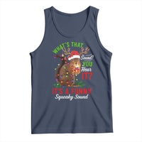 Funny Christmas Vacation Squirrel Movie Tank Top Whats That Sound You Hear It It Is A Funny Squeaky Sound - Wonder Print Shop