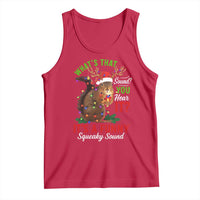 Funny Christmas Vacation Squirrel Movie Tank Top Whats That Sound You Hear It It Is A Funny Squeaky Sound - Wonder Print Shop