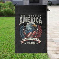 250 Years Of America Garden Flag 250th American Anniversary Independence Bald Eagle - Wonder Print Shop