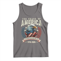 250 Years Of America Tank Top 250th American Anniversary Independence Bald Eagle - Wonder Print Shop
