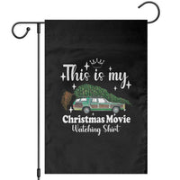 This Is My Christmas Movie Watching Garden Flag Vintage Xmas Tree Car - Wonder Print Shop