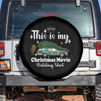 This Is My Christmas Movie Watching Spare Tire Cover Vintage Xmas Tree Car - Wonder Print Shop