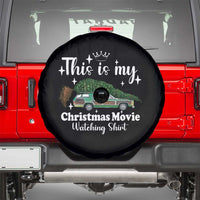 This Is My Christmas Movie Watching Spare Tire Cover Vintage Xmas Tree Car - Wonder Print Shop