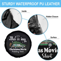 This Is My Christmas Movie Watching Spare Tire Cover Vintage Xmas Tree Car - Wonder Print Shop