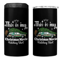 This Is My Christmas Movie Watching 4 in 1 Can Cooler Tumbler Vintage Xmas Tree Car - Wonder Print Shop