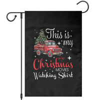 This Is My Christmas Movie Watching Garden Flag Vintage Red Truck - Wonder Print Shop