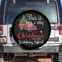 This Is My Christmas Movie Watching Spare Tire Cover Vintage Red Truck - Wonder Print Shop