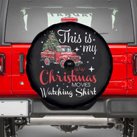 This Is My Christmas Movie Watching Spare Tire Cover Vintage Red Truck - Wonder Print Shop