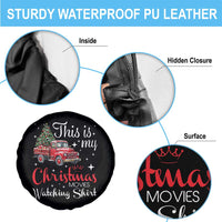 This Is My Christmas Movie Watching Spare Tire Cover Vintage Red Truck - Wonder Print Shop