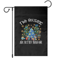 Christmas Hanukkah Garden Flag Two Holidays Are Better Than One Christmukkah Tree - Wonder Print Shop
