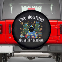 Christmas Hanukkah Spare Tire Cover Two Holidays Are Better Than One Christmukkah Tree - Wonder Print Shop