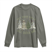 Funny Christmas Adult Humor Long Sleeve Shirt Put Your Balls All Over Me Xmas Dirty Joke - Wonder Print Shop