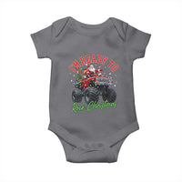 Christmas Monster Truck Baby Onesie I Am Ready To Rock Xmas Santa - Wonder Print Shop