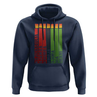 The 7 Principles Of Kwanzaa Hoodie Kinara Candles African Heritage