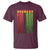 The 7 Principles Of Kwanzaa T Shirt Kinara Candles African Heritage - Wonder Print Shop