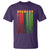 The 7 Principles Of Kwanzaa T Shirt Kinara Candles African Heritage - Wonder Print Shop