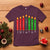 Nguzo Saba Symbols The 7 Principles Of Kwanzaa T Shirt Kinara Candles Symbol - Wonder Print Shop