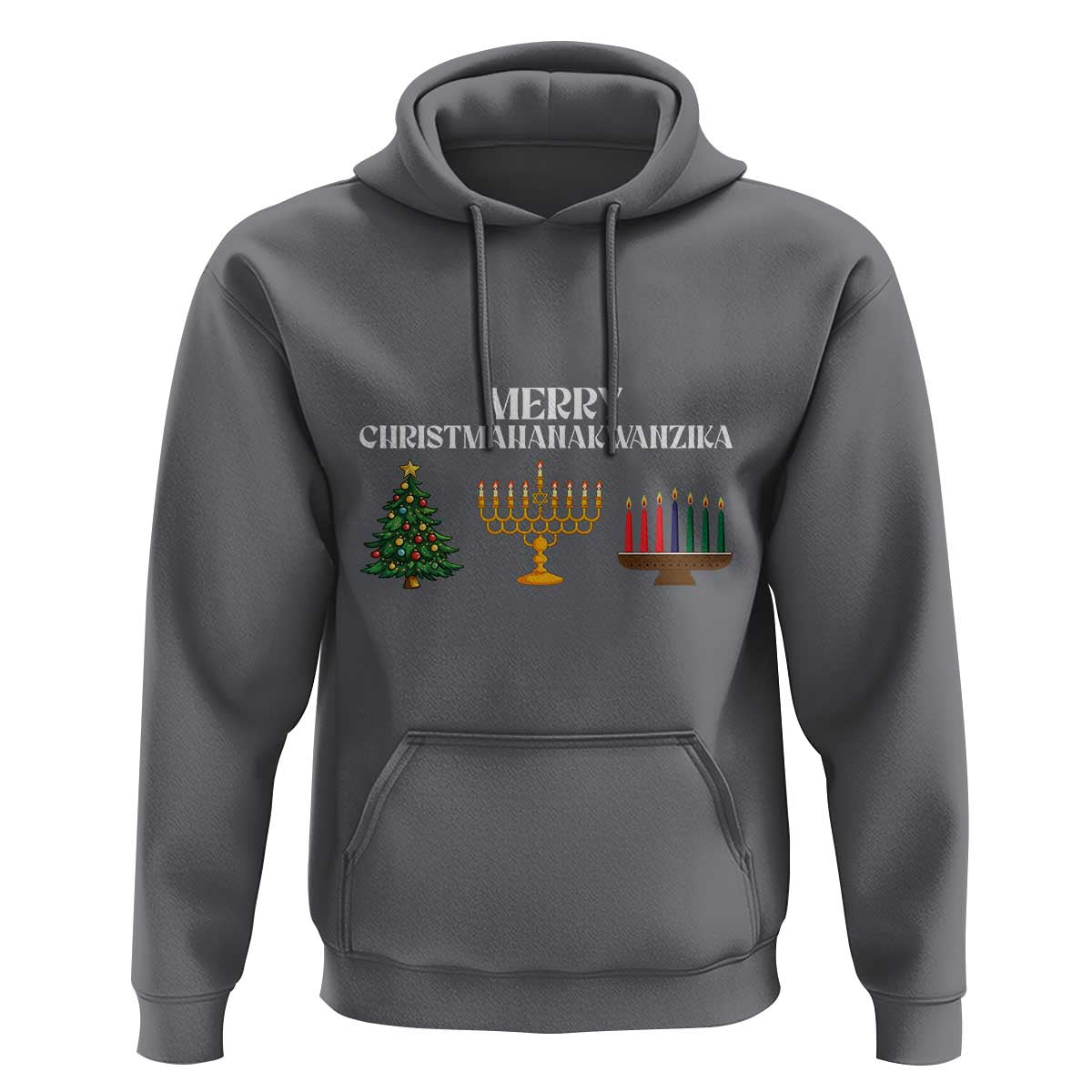Merry Christmahanakwanzika Hoodie Christmas Hanukkah Kwanzaa