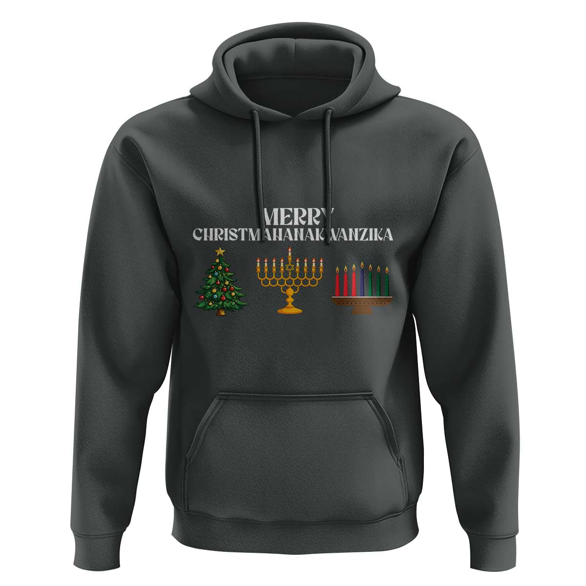 Merry Christmahanakwanzika Hoodie Christmas Hanukkah Kwanzaa