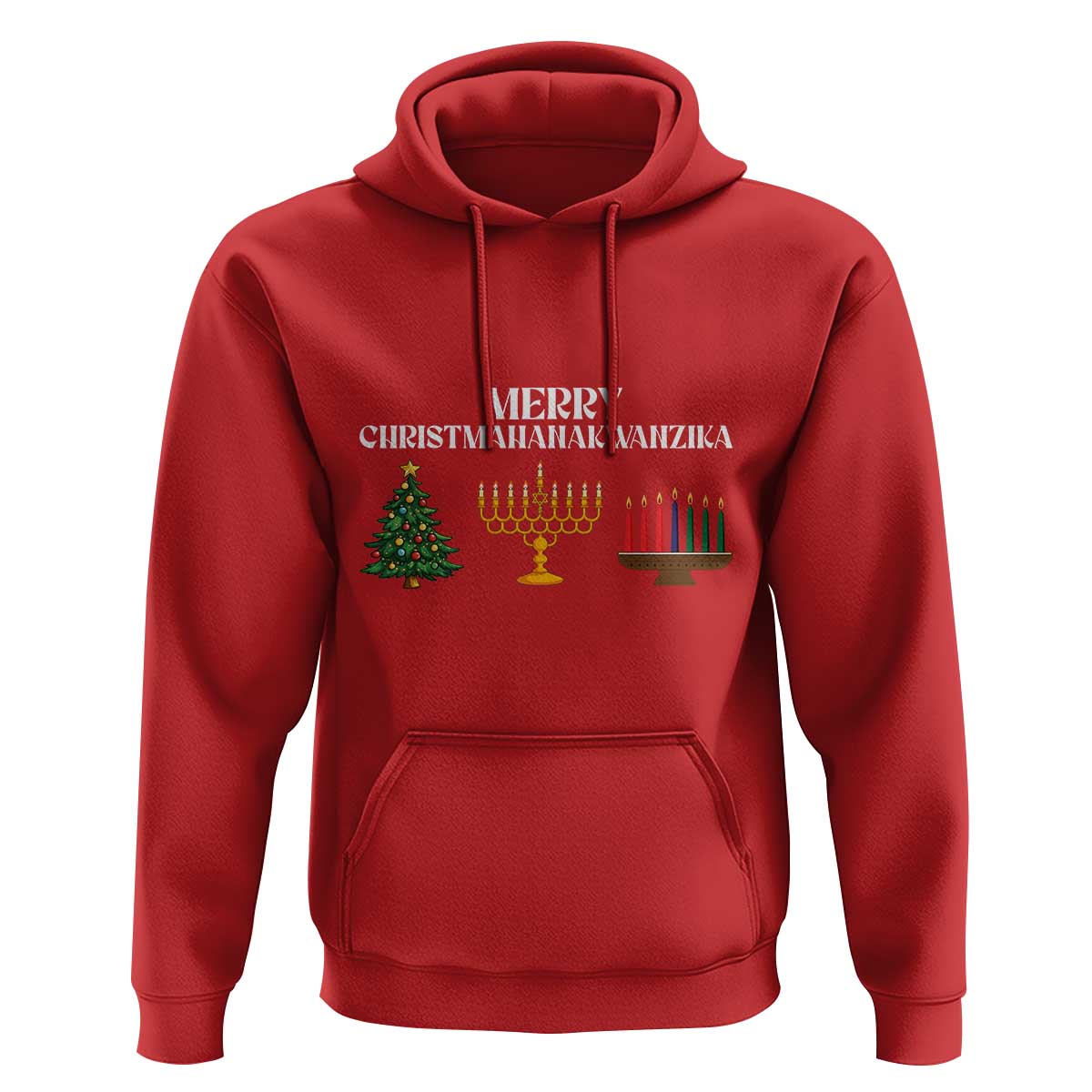 Merry Christmahanakwanzika Hoodie Christmas Hanukkah Kwanzaa