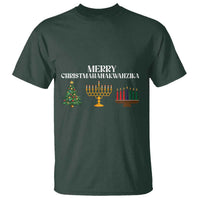 Merry Christmahanakwanzika T Shirt Christmas Hanukkah Kwanzaa - Wonder Print Shop