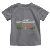 Merry Christmahanakwanzika Toddler T Shirt Christmas Hanukkah Kwanzaa
