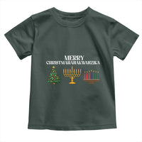 Merry Christmahanakwanzika Toddler T Shirt Christmas Hanukkah Kwanzaa