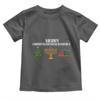 Merry Christmahanakwanzika Toddler T Shirt Christmas Hanukkah Kwanzaa