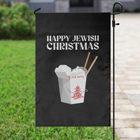 Happy Jewish Christmas Garden Flag Chinese Noodle Asian Take Out - Wonder Print Shop