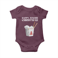 Happy Jewish Christmas Baby Onesie Chinese Noodle Asian Take Out