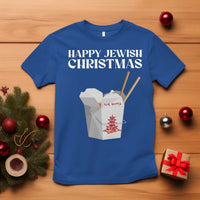 Happy Jewish Christmas T Shirt Chinese Noodle Asian Take Out - Wonder Print Shop