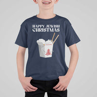 Happy Jewish Christmas T Shirt For Kid Chinese Noodle Asian Take Out - Wonder Print Shop