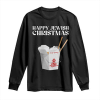 Happy Jewish Christmas Long Sleeve Shirt Chinese Noodle Asian Take Out