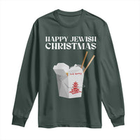 Happy Jewish Christmas Long Sleeve Shirt Chinese Noodle Asian Take Out