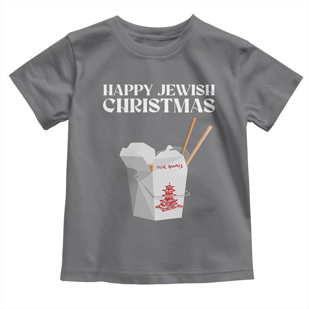 Happy Jewish Christmas Toddler T Shirt Chinese Noodle Asian Take Out
