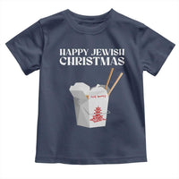 Happy Jewish Christmas Toddler T Shirt Chinese Noodle Asian Take Out
