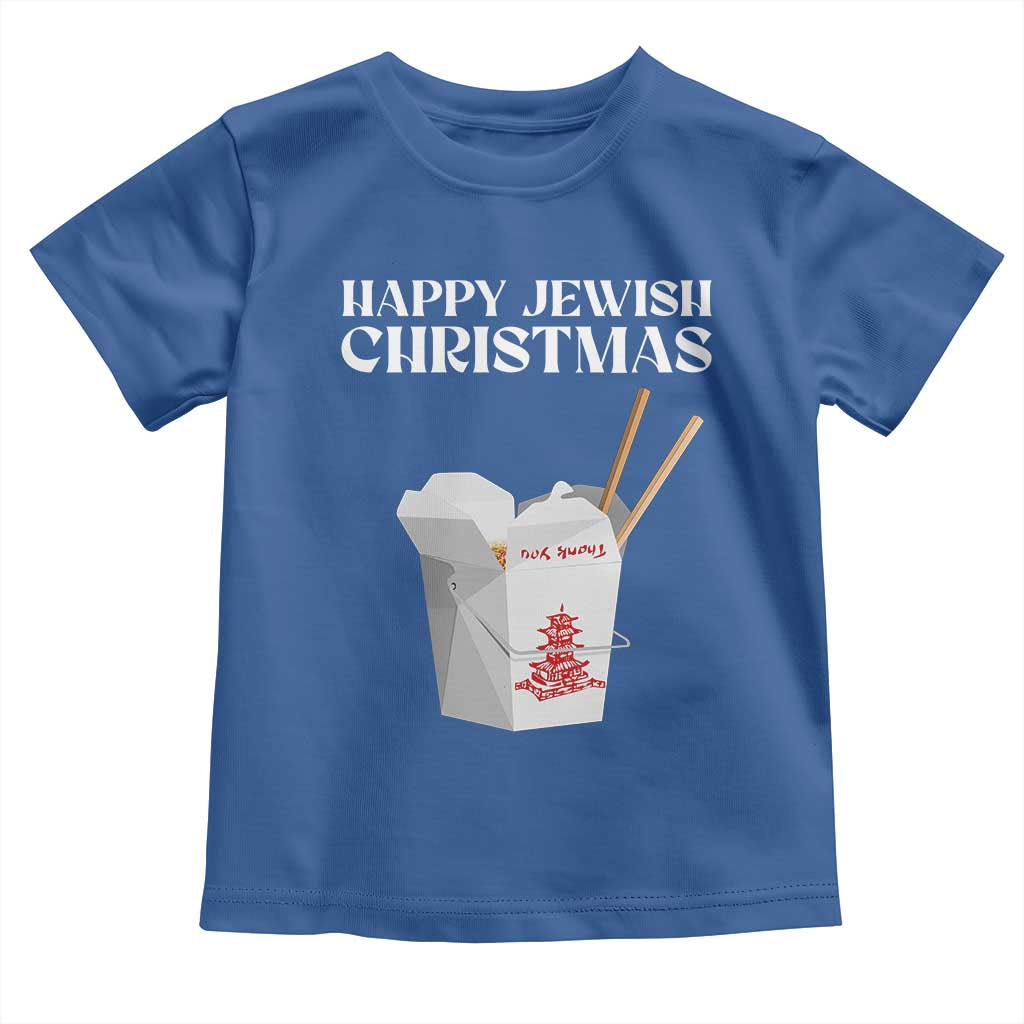 Happy Jewish Christmas Toddler T Shirt Chinese Noodle Asian Take Out