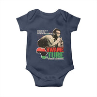 Stokely Carmichael Quote Baby Onesie The Secret Of Life Is To Have No Fear It's The Only Way To Function