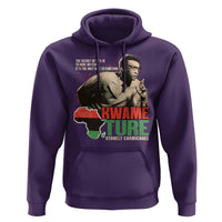 Stokely Carmichael Quote Hoodie The Secret Of Life Is To Have No Fear It's The Only Way To Function