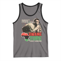 Stokely Carmichael Quote Tank Top The Secret Of Life Is To Have No Fear It's The Only Way To Function