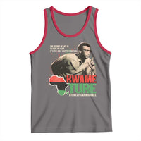 Stokely Carmichael Quote Tank Top The Secret Of Life Is To Have No Fear It's The Only Way To Function